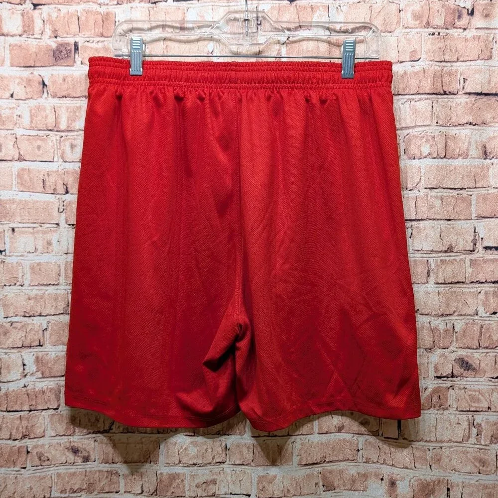 Neleus Sports Shorts RED Size Large
